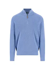 FYNCH-HATTON | Pullover Troyer | Blu chiaro