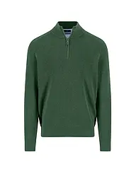 FYNCH-HATTON | Pullover Troyer | Verde scuro