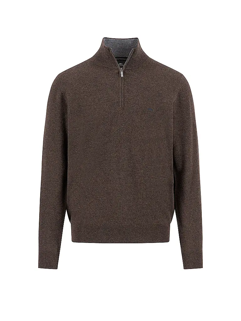 FYNCH-HATTON | Pullover Troyer | Marrone