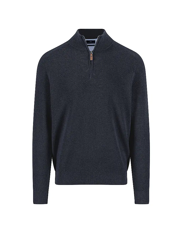 FYNCH-HATTON | Pullover Troyer | Blu scuro