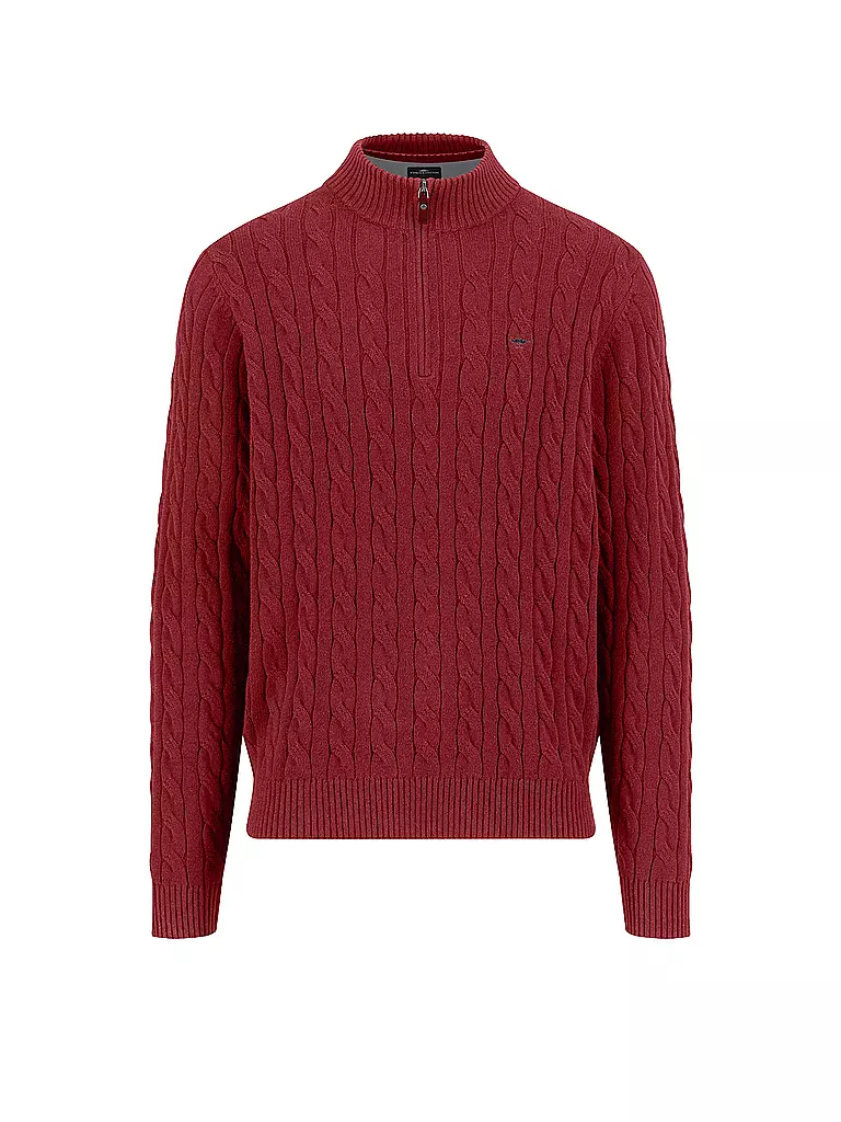 FYNCH-HATTON | Pullover Troyer | Rosso