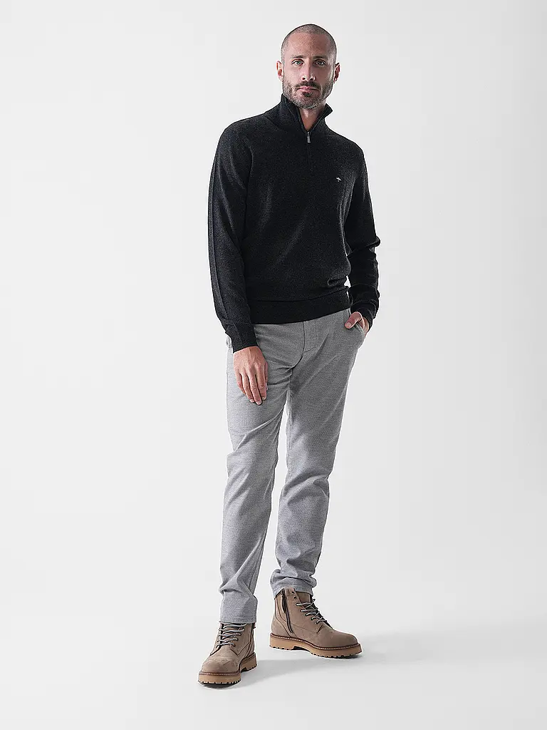FYNCH-HATTON | Pullover Troyer | Grigio