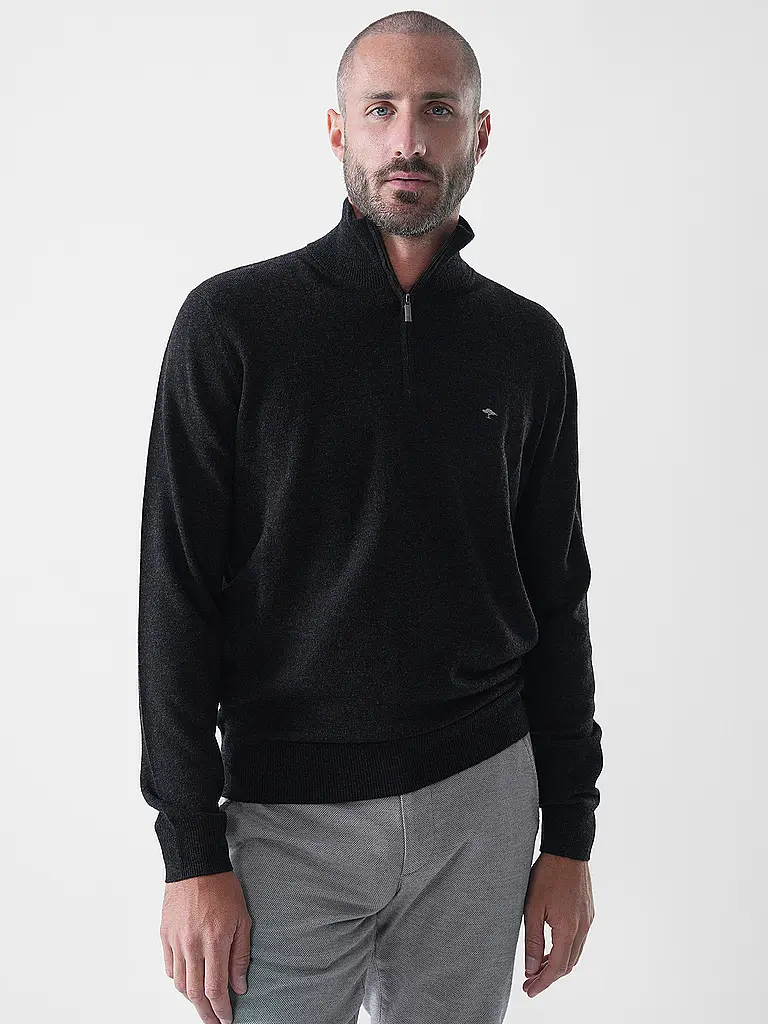 FYNCH-HATTON | Pullover Troyer | Grigio