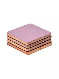 FYNCH-HATTON | Sottobicchieri JALA Set da 4 10x10cm Orchidea | Lilla