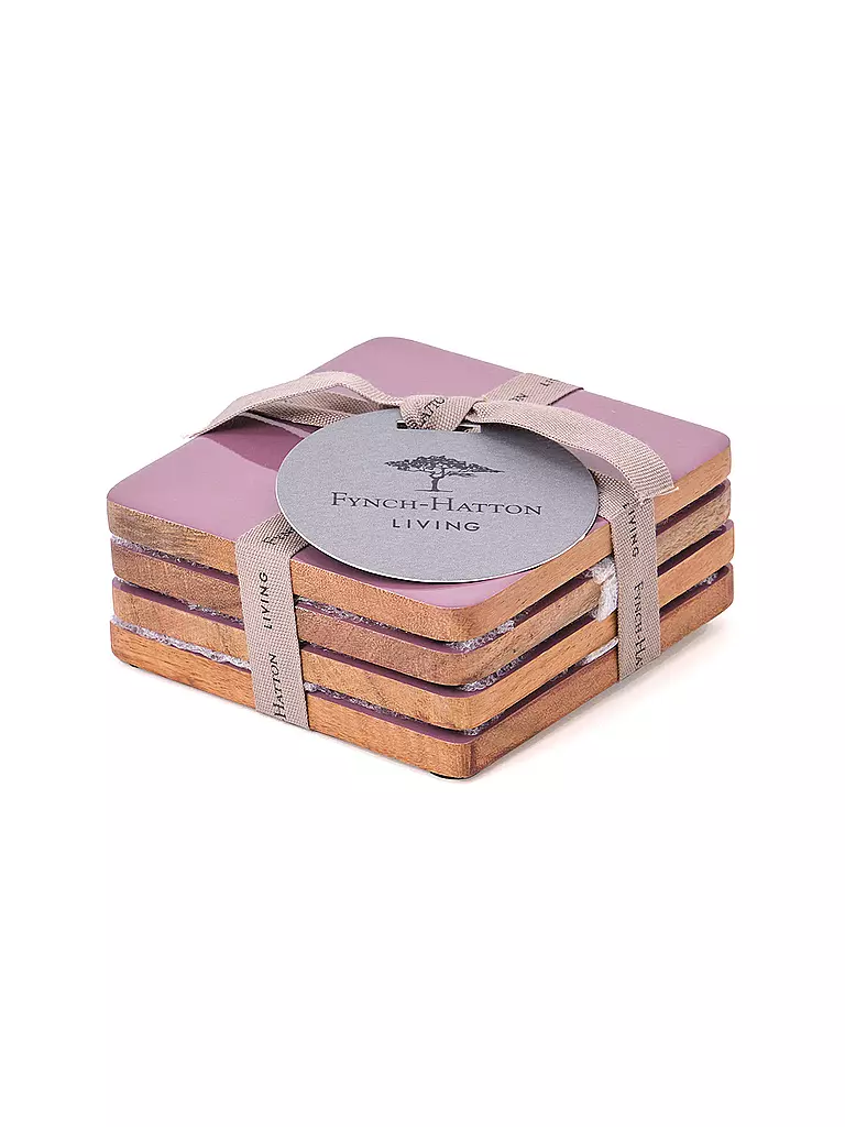FYNCH-HATTON | Sottobicchieri JALA Set da 4 10x10cm Orchidea | 