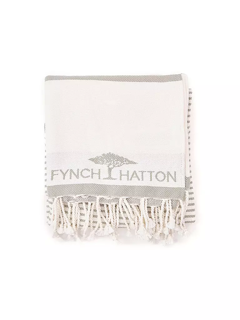FYNCH-HATTON | Strandtuch 100x200cm KITAMBAA Salbei  | Verde chiaro