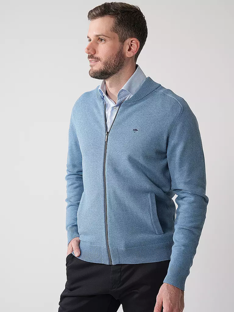 FYNCH-HATTON | Strickjacke | Blu chiaro