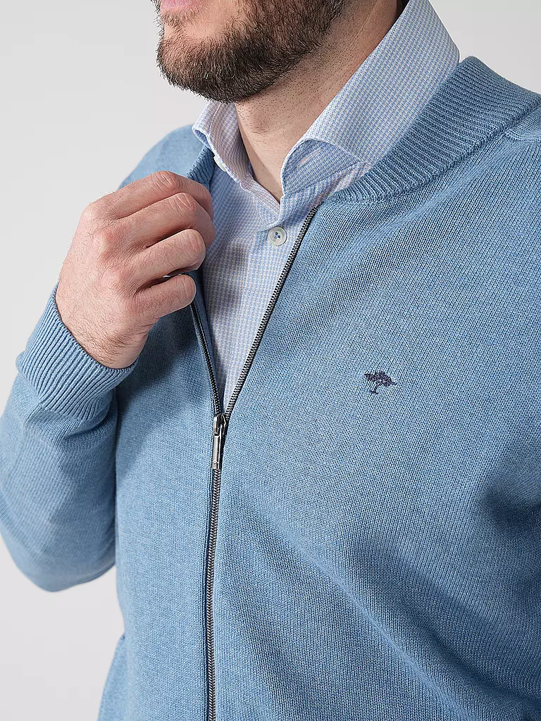 FYNCH-HATTON | Strickjacke | Blu chiaro