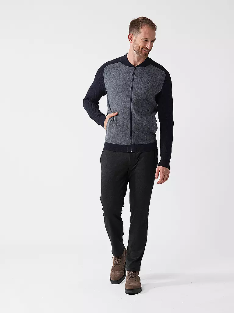 FYNCH-HATTON | Sweatjacke | Blu scuro