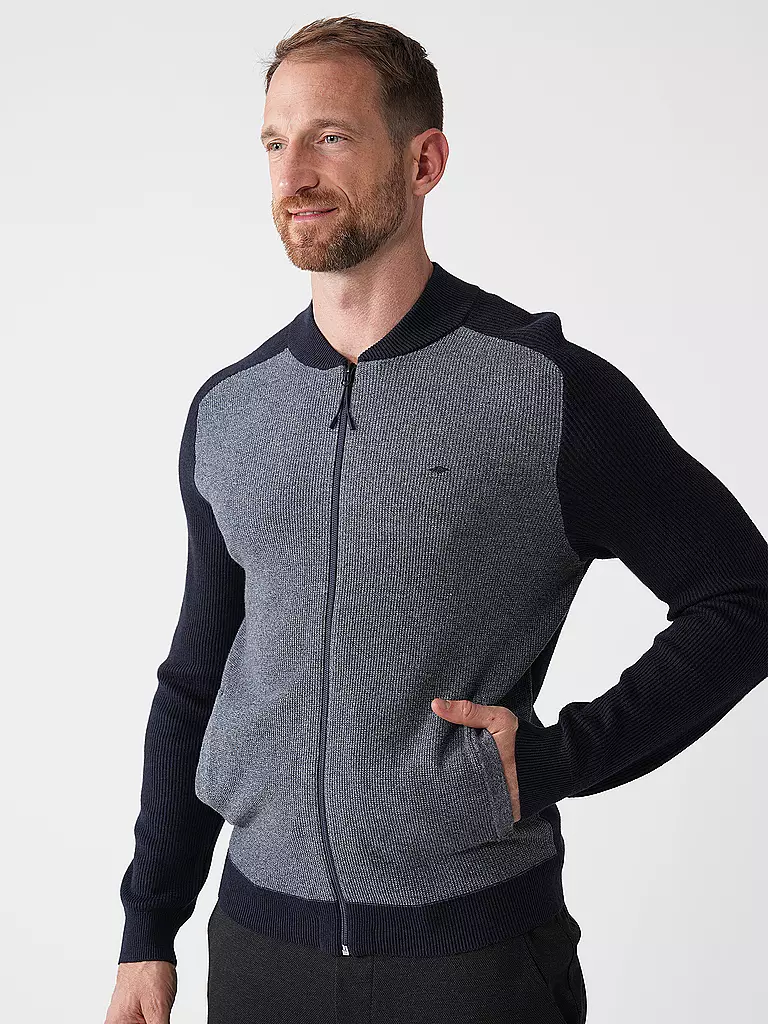 FYNCH-HATTON | Sweatjacke | Blu scuro