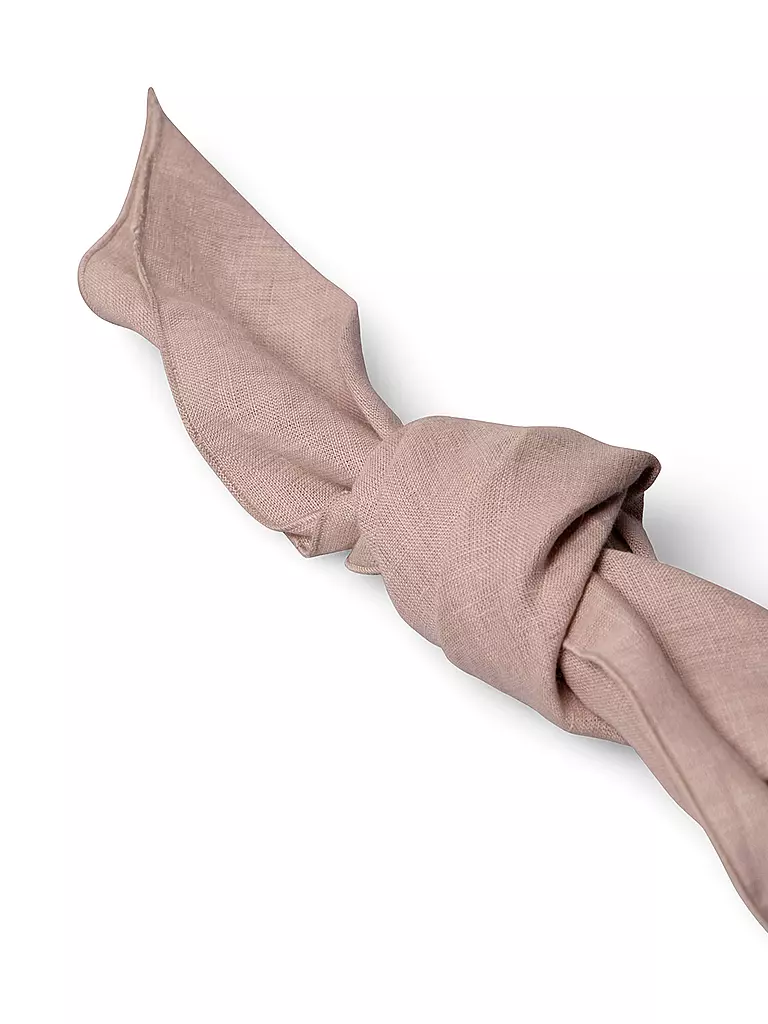 FYNCH-HATTON | Tovaglioli di lino set da 4 50x50cm Grigio Elefante | Grigio chiaro