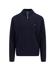 FYNCH-HATTON | Pullover Troyer | Blu scuro