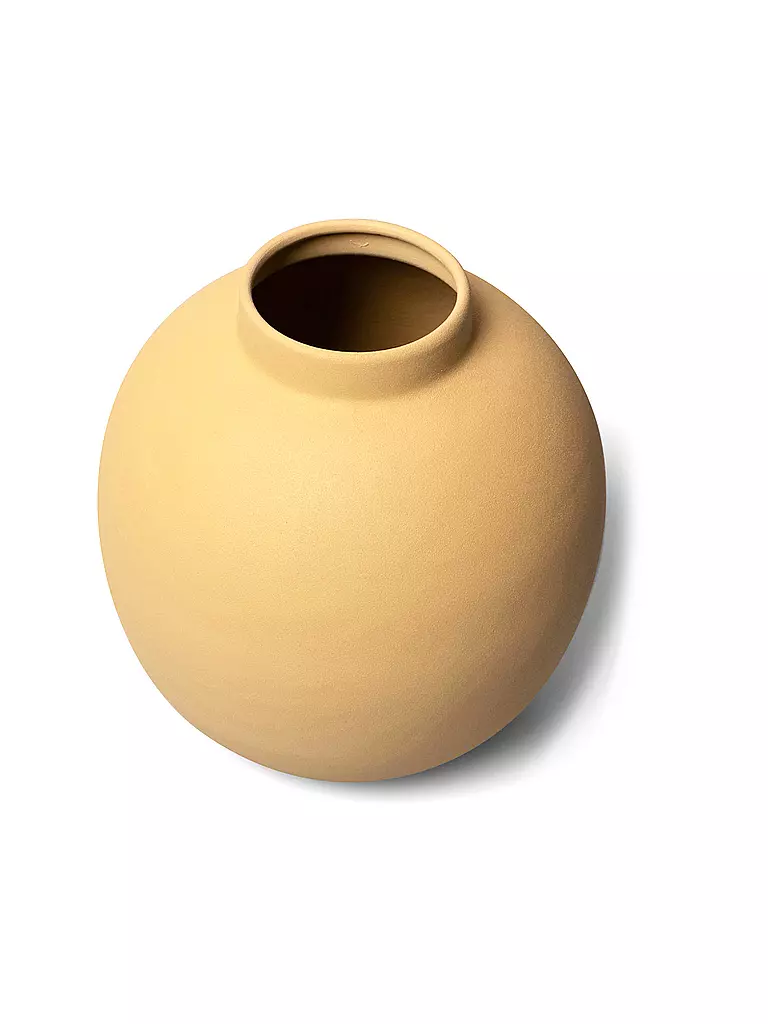 FYNCH-HATTON | Vaso in metallo 19 cm piccolo MOYA Corn | Giallo