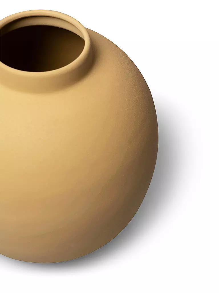 FYNCH-HATTON | Vaso in metallo 19 cm piccolo MOYA Corn | Giallo