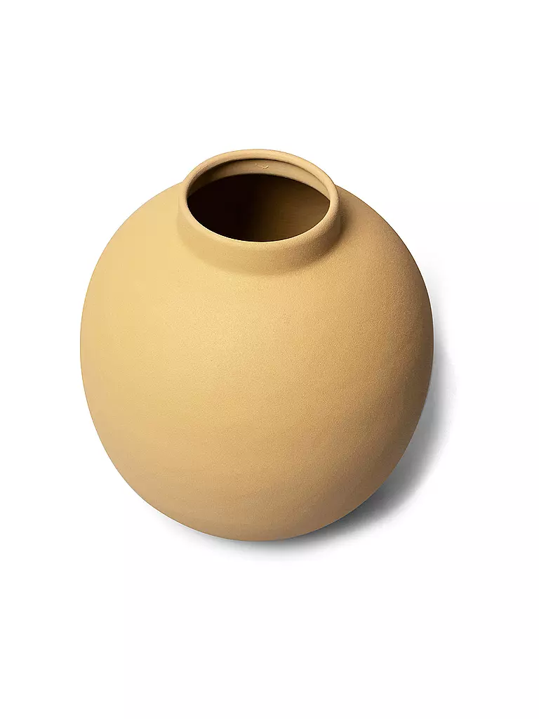 FYNCH-HATTON | Vaso in metallo MOYA Corn, 28 cm | Giallo