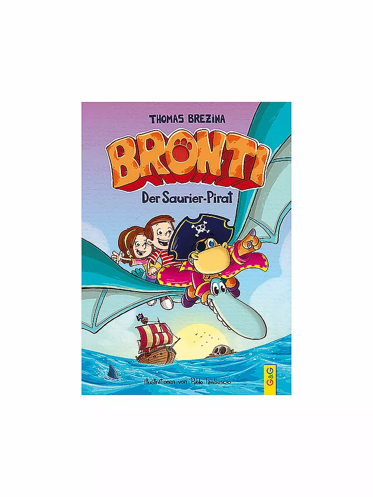 G & G VERLAG | Libro - Bronti - Il dinosauro pirata | Senza colore
