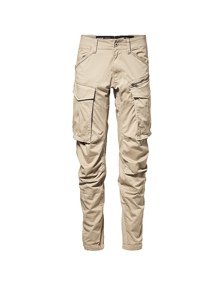 Pantaloni cargo Rovic Tapered Fit beige 34/L32