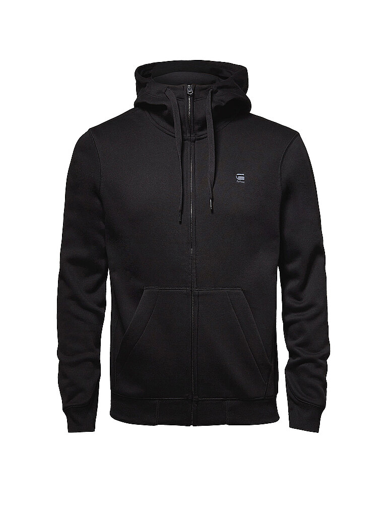 G-Star Raw Felpa con zip nero XXL