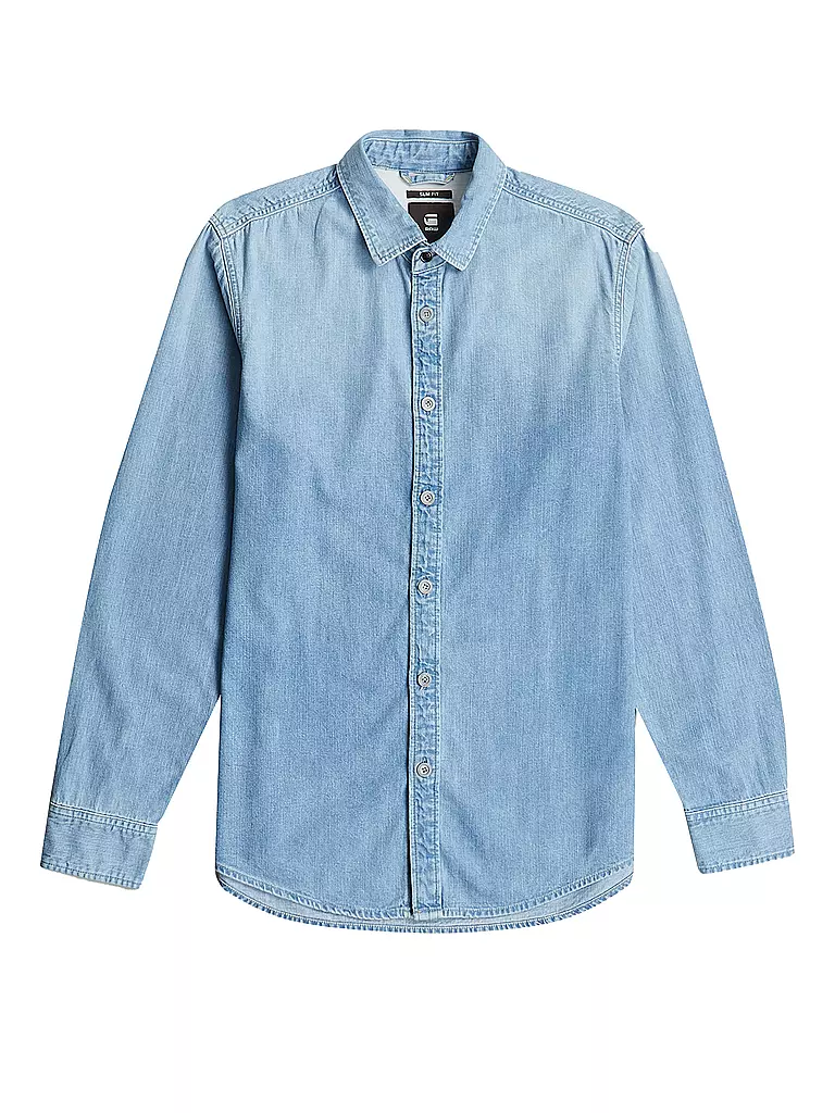 G-STAR RAW | Camicia di jeans slim fit | Blu chiaro