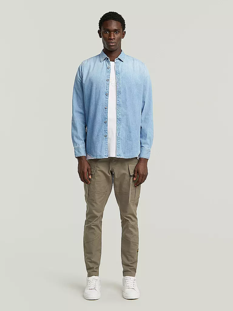 G-STAR RAW | Camicia di jeans slim fit | Blu chiaro