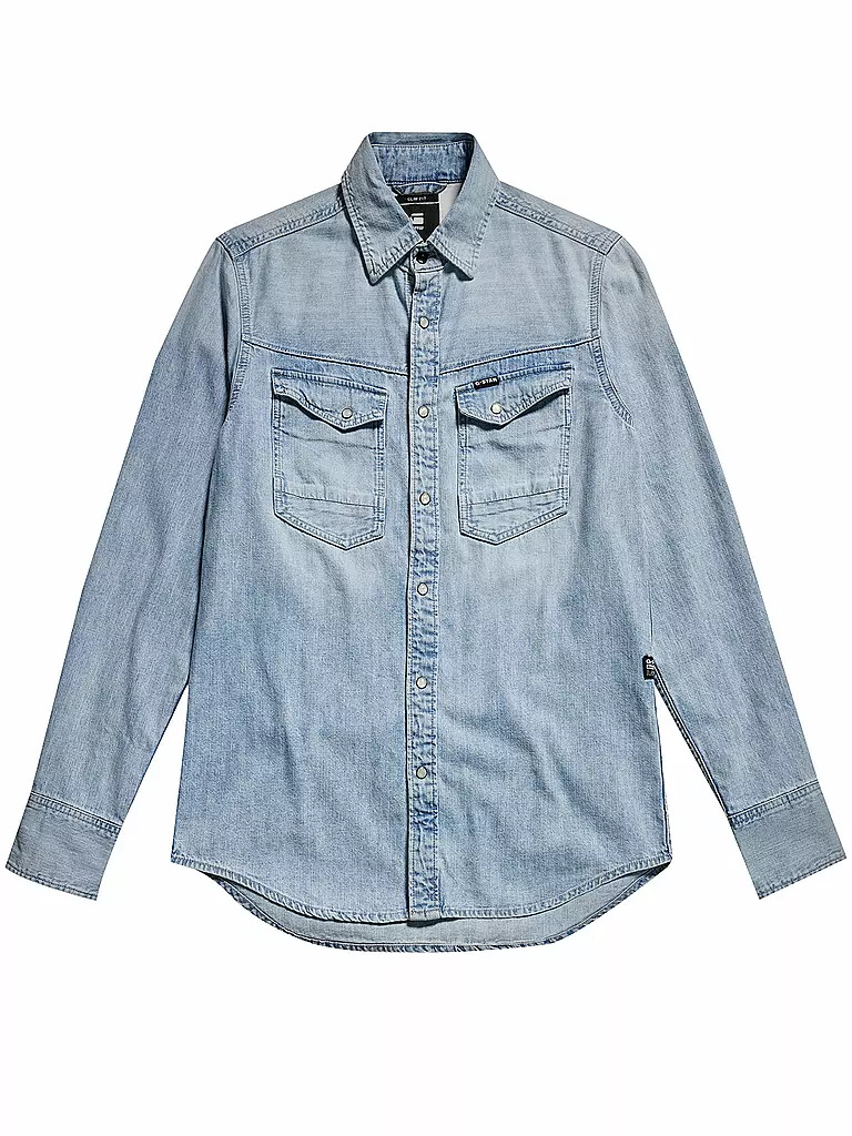 G-STAR RAW | Camicia di jeans | Blu chiaro