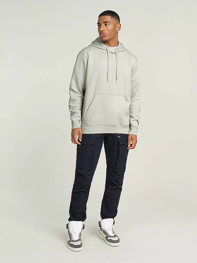 G-STAR RAW | Felpa con cappuccio - Hoodie | Grigio chiaro
