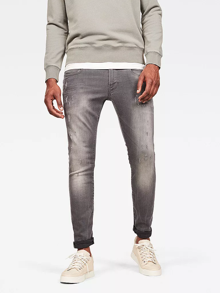 G-STAR RAW | Jeans Super-Slim-Fit DEFEND | Grigio