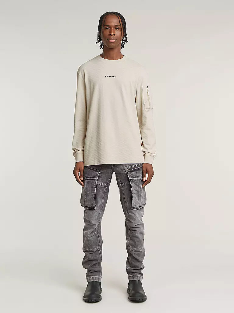 G-STAR RAW | Maglietta a maniche lunghe | Beige