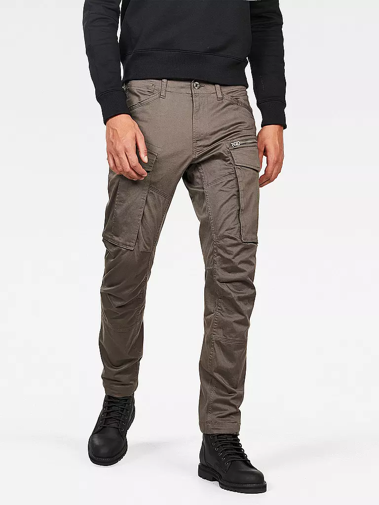 G-STAR RAW | Pantaloni cargo Rovic 3D con vestibilità affusolata | Grigio