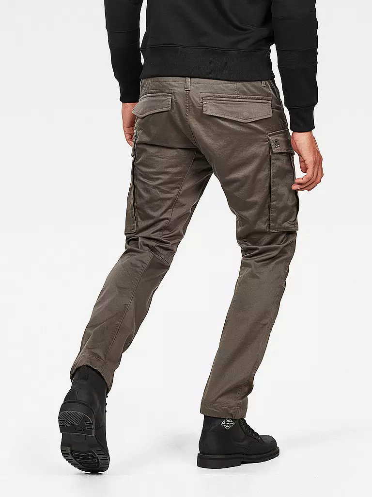 G-STAR RAW | Pantaloni cargo Rovic 3D con vestibilità affusolata | Grigio
