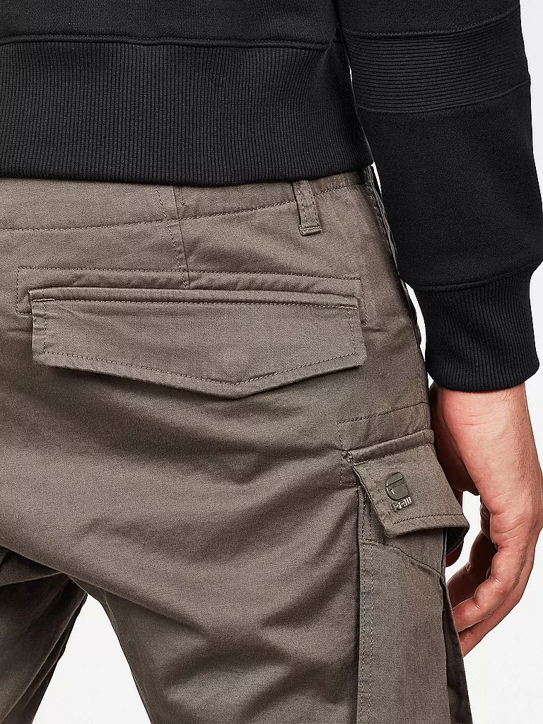 G-STAR RAW | Pantaloni cargo Rovic 3D con vestibilità affusolata | Grigio