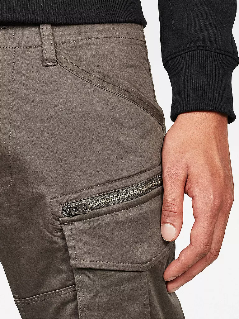G-STAR RAW | Pantaloni cargo Rovic 3D con vestibilità affusolata | Grigio