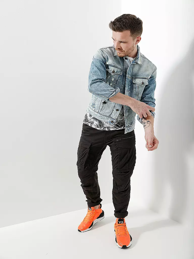 G-STAR RAW | Pantaloni cargo Tapered Fit ROVIC 3D | Grigio