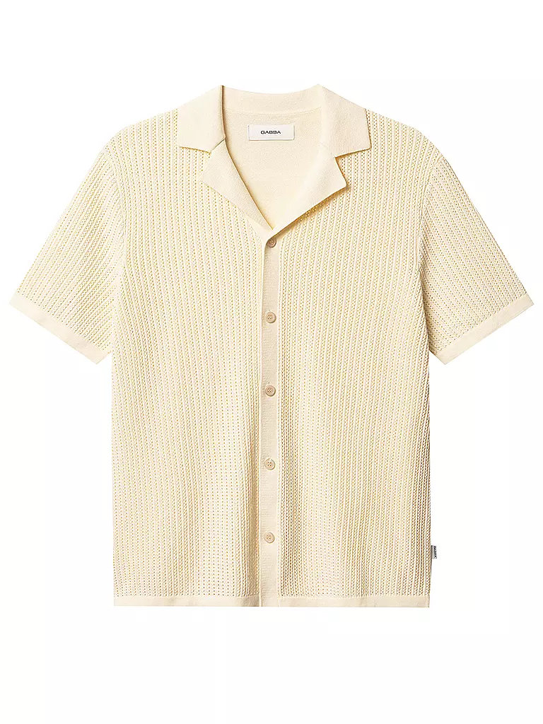 GABBA | Camicia Regular Fit GENO RESORT | Crema