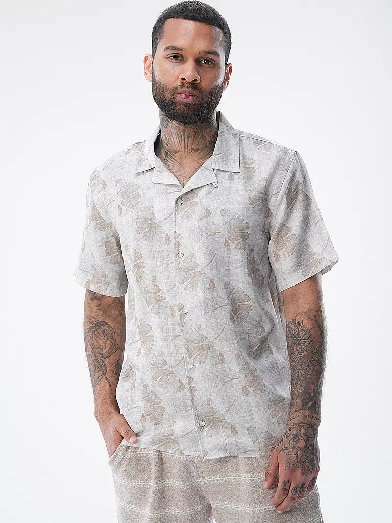 GABBA | Hemd FUSION RESORT | Beige