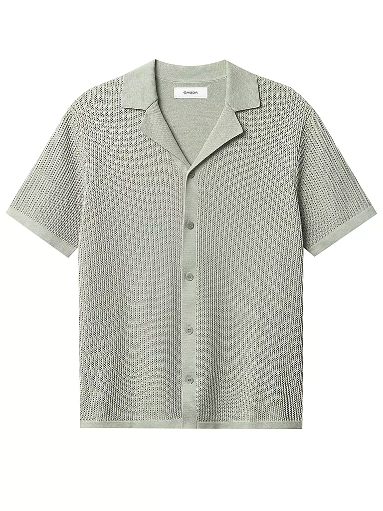 GABBA | Hemd Regular Fit GENO RESORT | Verde chiaro