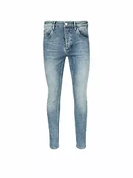 GABBA | Jeans Straight Slim Fit "Rey" | Blu