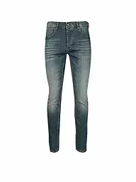 GABBA | Jeans Straight Slim Fit "Rey" | Blu