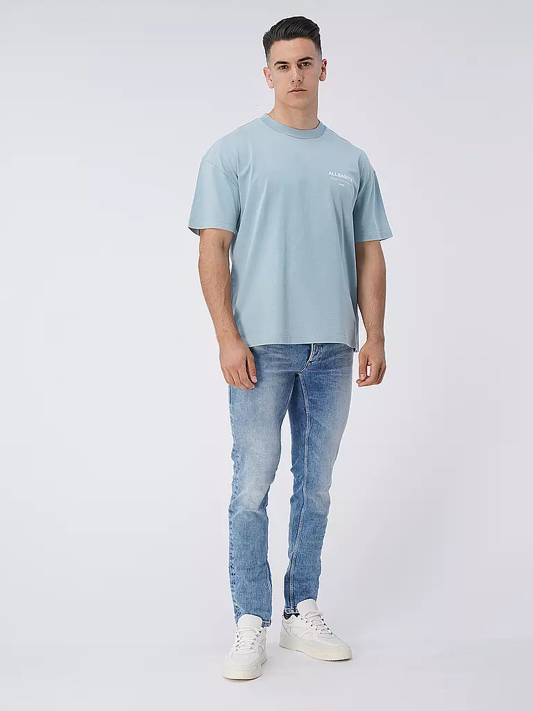 GABBA | Jeans Straight Slim Fit "Rey" | Blu