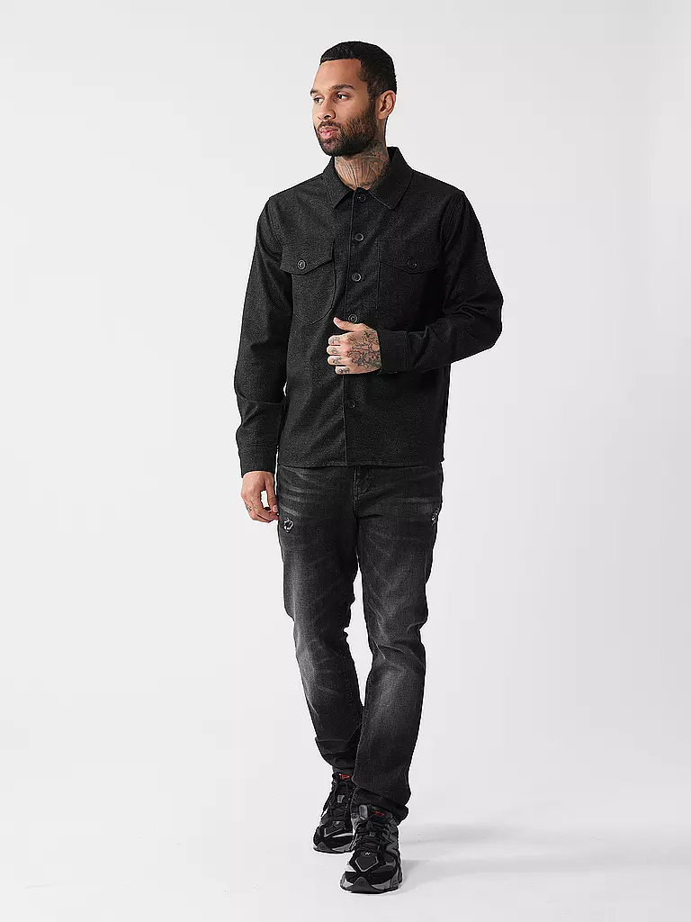 GABBA | Overshirt CLIPPER SHAFI | Nero