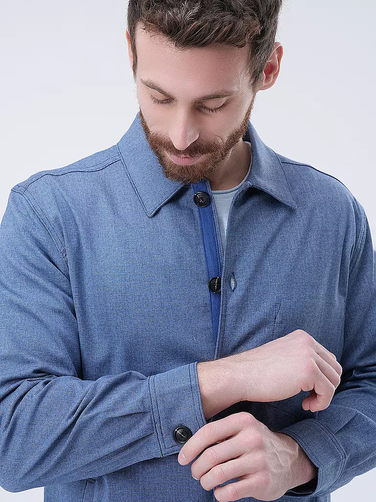 GABBA | Overshirt REBEL DOMO | Blu