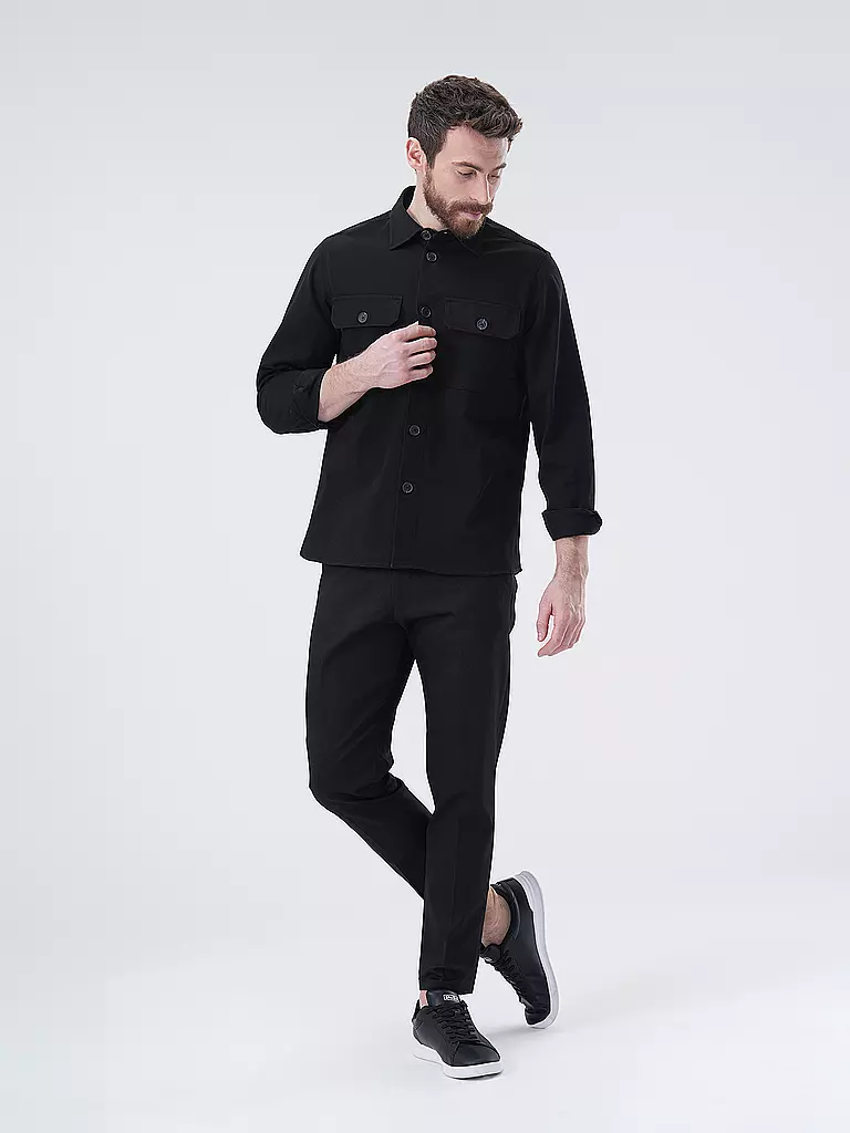 GABBA | Overshirt Topper | Nero