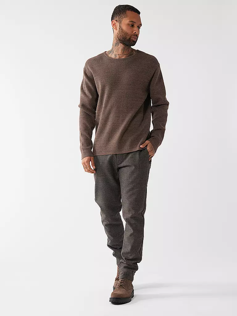 GABBA | Pullover | Marrone