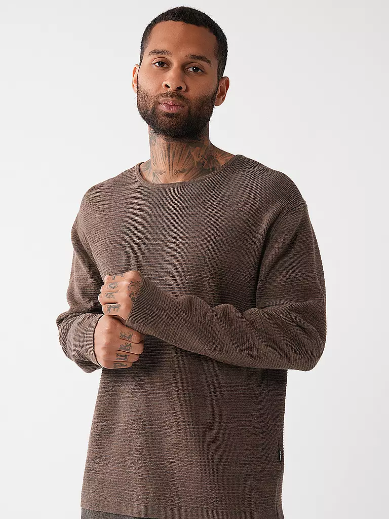 GABBA | Pullover | Marrone