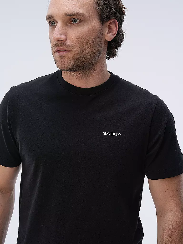 GABBA | T-Shirt DUNE LOGO | Nero