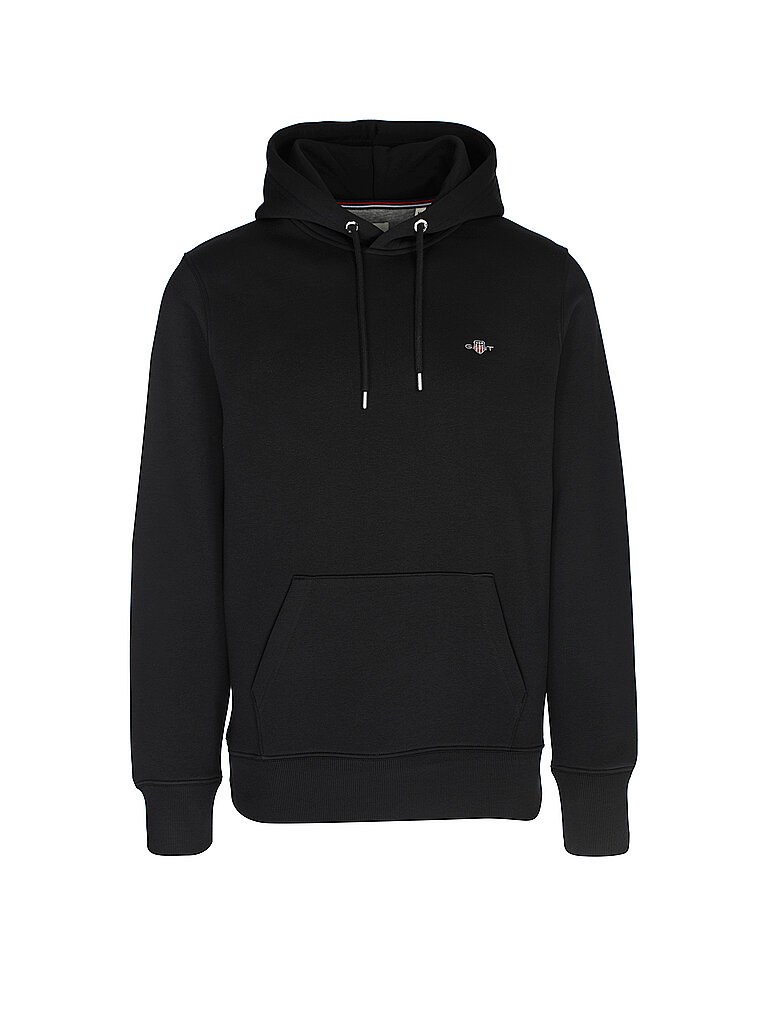 Kapuzensweater - Felpa con cappuccio nero L