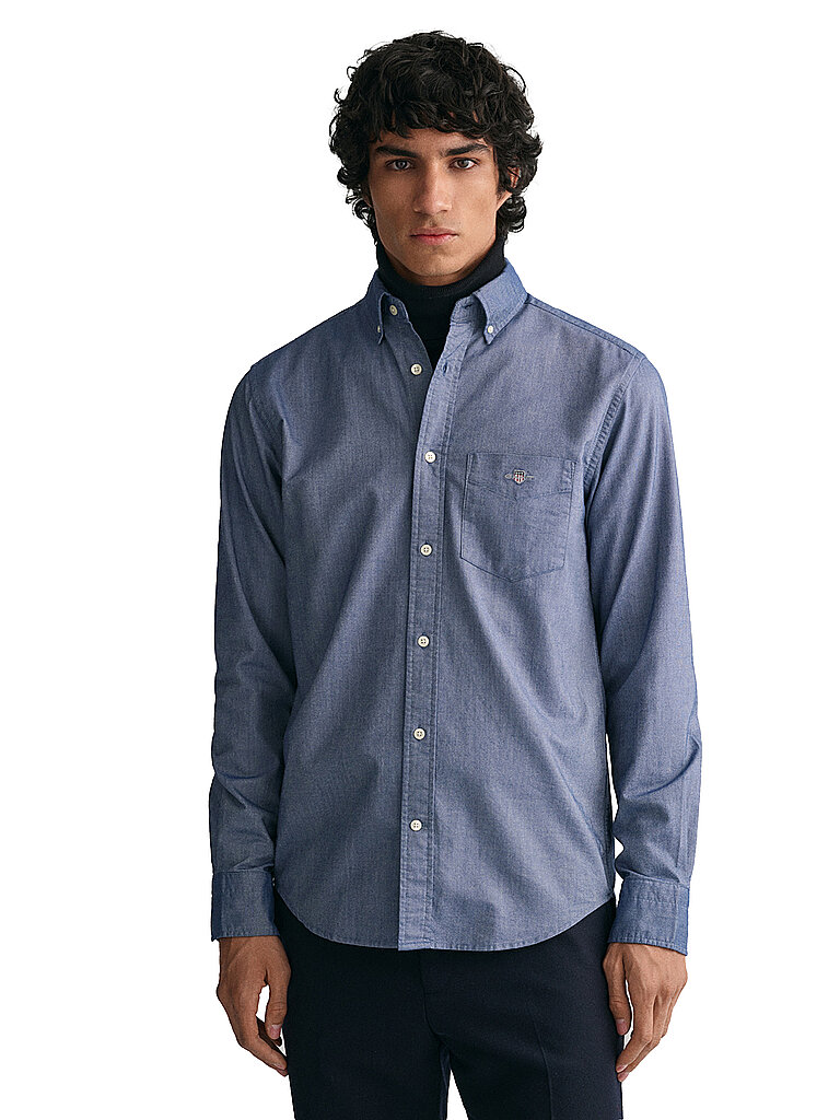 Gant Camicia Regular Fit blu XL