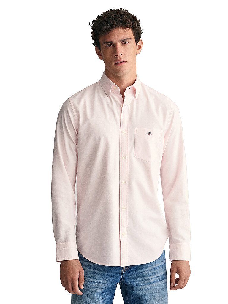 Camicia vestibilità regular rosa M