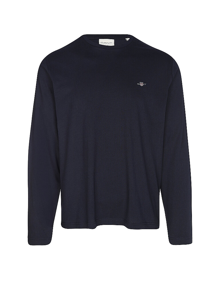Gant Langarmshirt blu S