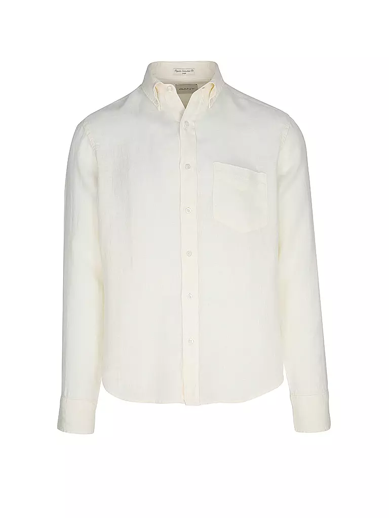GANT | Camicia di lino regular fit | Crema